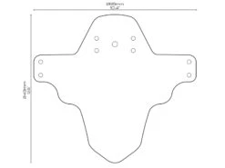 All-mountain-style AMS Garde Boue Avant Maze Mud Guard 9 All-mountain-style AMS Garde Boue Avant Maze Mud Guard -Magasin De Vtt De Qualité ams garde boue avant maze mud guard 3