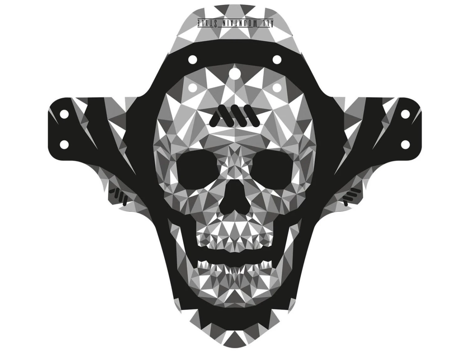 All-mountain-style AMS Garde Boue Avant Skull Mud Guard 4 All-mountain-style AMS Garde Boue Avant Skull Mud Guard – Image 2