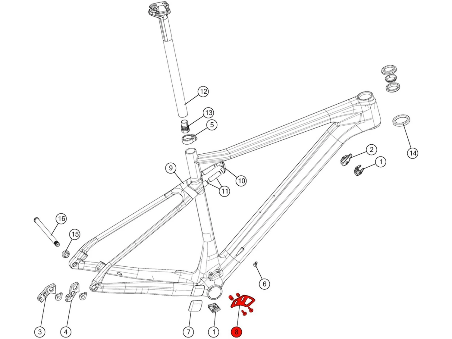 BMC Guide Chaîne 15-M4 Pour Teamelite 01/02 Dès 2016 - 222786 3 BMC Guide Chaîne 15-M4 Pour Teamelite 01/02 Dès 2016 - 222786