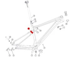 BMC Kit Bumper Amortisseur élastomère Teamelite 01 MTT - 222787