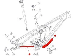 BMC Protections Tube Diagonal + Chaîne Speedfox Agonist 301199 -Magasin De Vtt De Qualité bmc protections tube diagonal chaine speedfox agonist 301199 1