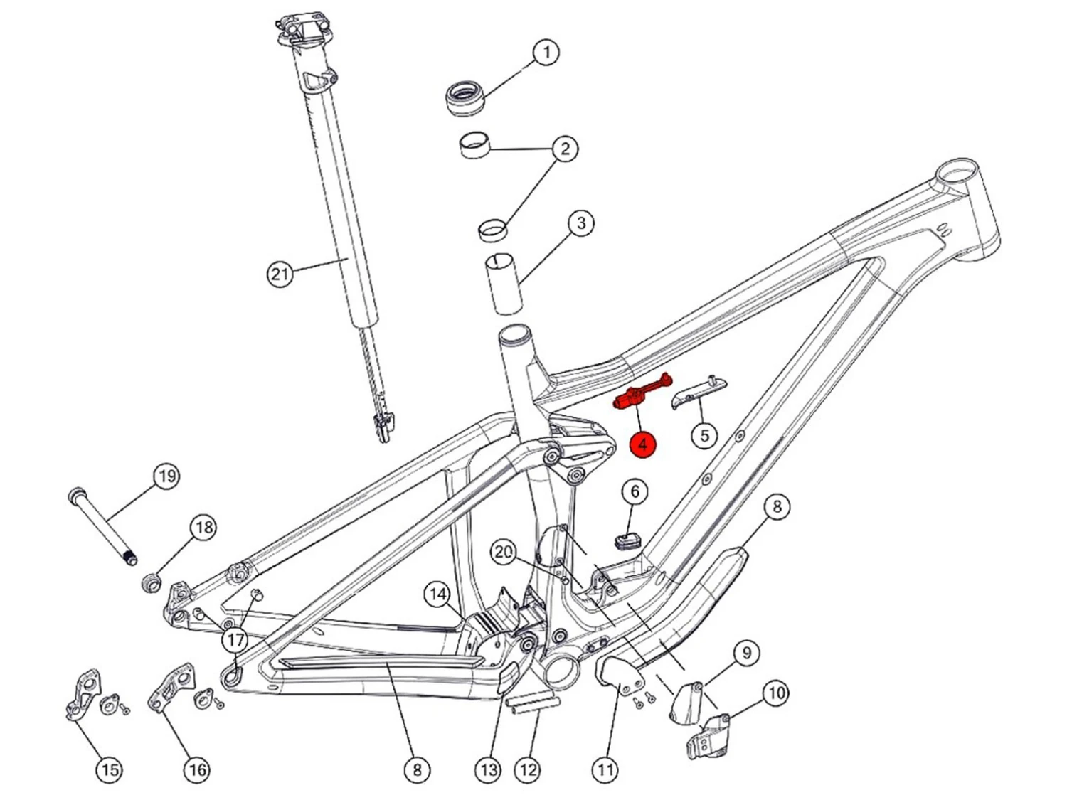 BMC Trailsync Lockbody Kit Pour Speedfox 301221 3 BMC Trailsync Lockbody Kit Pour Speedfox 301221
