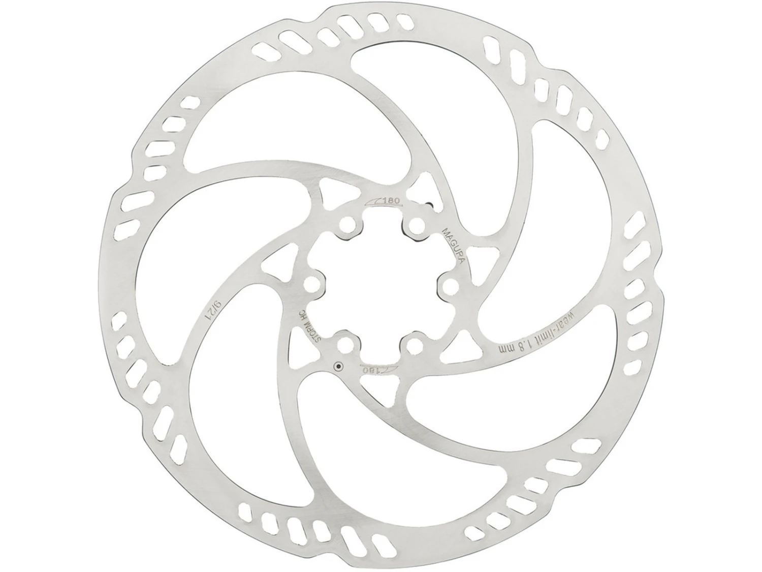 MAGURA Disque Storm HC 6 Trous 160mm 180mm 203mm 4 MAGURA Disque Storm HC 6 Trous 160mm 180mm 203mm – Image 2
