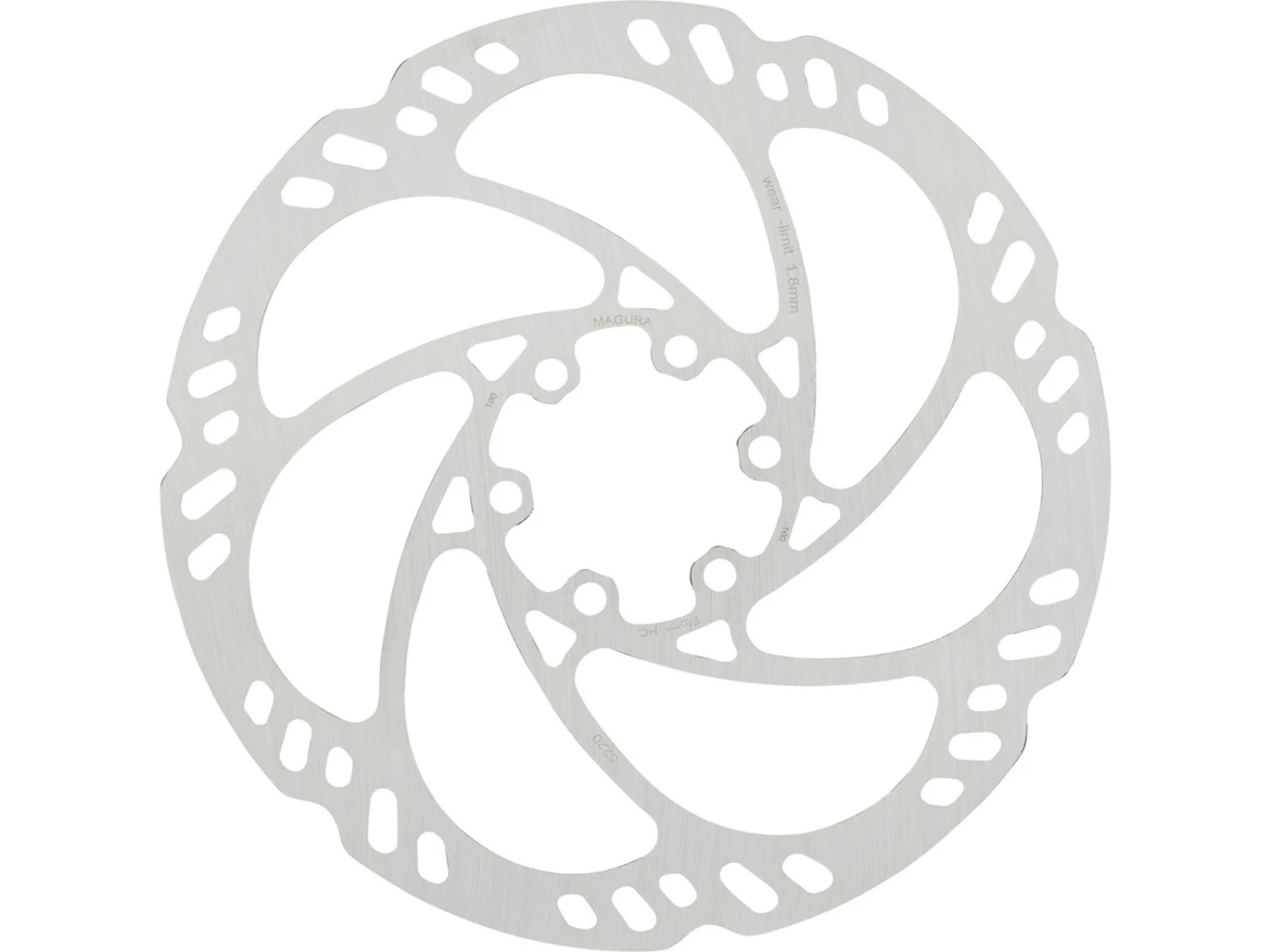 MAGURA Disque Storm HC 6 Trous 160mm 180mm 203mm 3 MAGURA Disque Storm HC 6 Trous 160mm 180mm 203mm