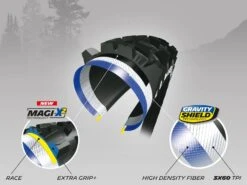 MICHELIN Wild Enduro Rear Competition Line Tubeless Ready - 27.5 X 2,40 Pouces -Magasin De Vtt De Qualité michelin wild enduro rear competition line tubeless ready 275 x 240 pouces 2