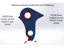 PILO Patte De Dérailleur D1008 Pour Mondraker Dès 2022 -Magasin De Vtt De Qualité pilo patte de derailleur d1008 pour mondraker vtt et vttae 4