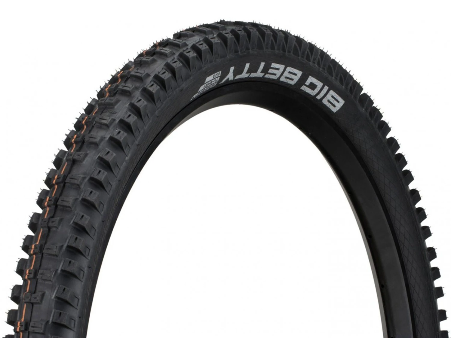 SCHWALBE Big Betty Pneu Souple Evolution Addix Soft Super Gravity - 27,5 X 2,6 Pouces 3 SCHWALBE Big Betty Pneu Souple Evolution Addix Soft Super Gravity - 27,5 X 2,6 Pouces
