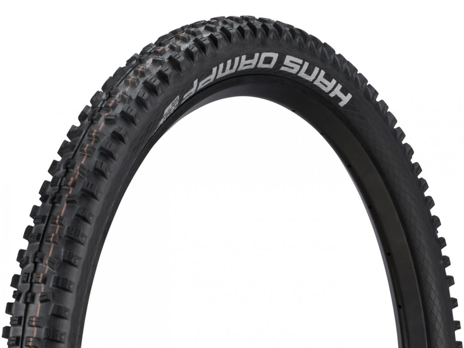 SCHWALBE Hans Dampf Pneu Souple Evolution Addix Speedgrip SnakeSkin - 27,5 X 2,6 Pouces 3 SCHWALBE Hans Dampf Pneu Souple Evolution Addix Speedgrip SnakeSkin - 27,5 X 2,6 Pouces
