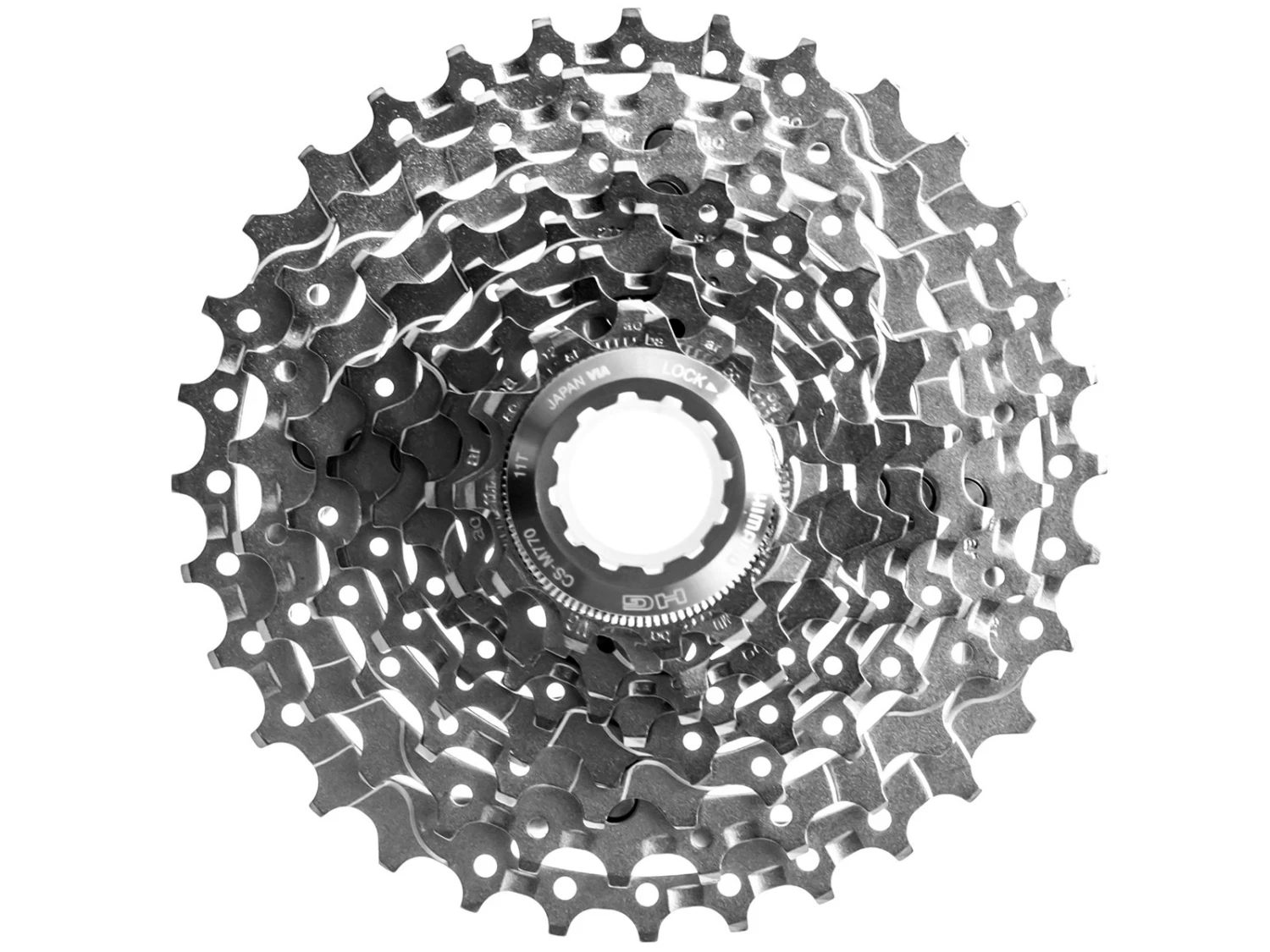 SHIMANO Cassette 9v CS-M770 11-34 3 SHIMANO Cassette 9v CS-M770 11-34