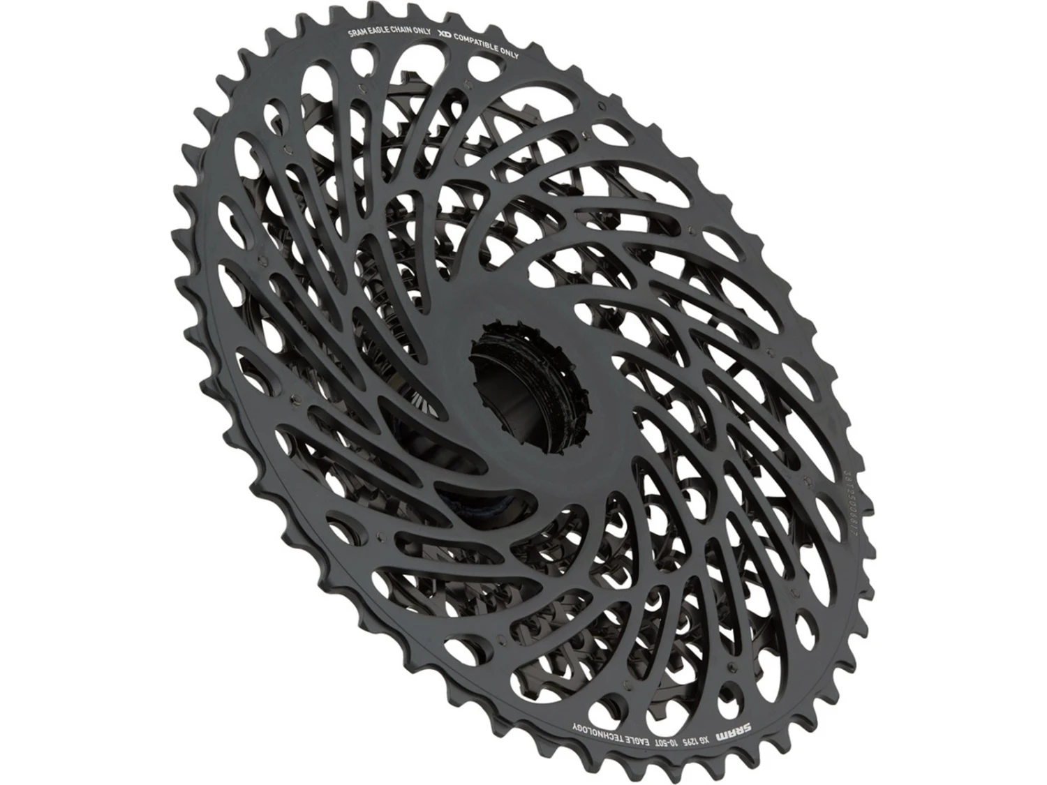 SRAM Cassette X01 Eagle 12v XG-1295 Black 10-50D 6 SRAM Cassette X01 Eagle 12v XG-1295 Black 10-50D – Image 4