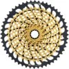 SRAM Cassette XX1 Eagle 12v XG-1299 Or Jaune 10-52 -Magasin De Vtt De Qualité sram cassette xx1 eagle 12v xg 1299 or jaune 10 52