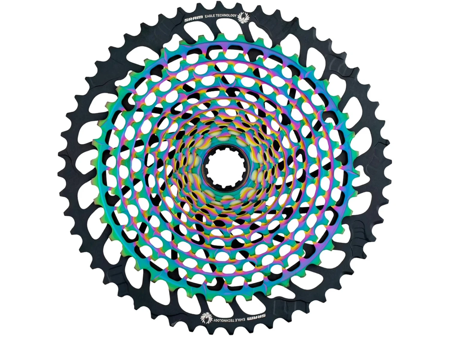 SRAM Cassette XX1 Eagle 12v XG-1299 Rainbow 10-52 3 SRAM Cassette XX1 Eagle 12v XG-1299 Rainbow 10-52