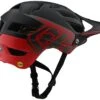 TROY LEE DESIGNS A1 MIPS Casque De VTT Noir/rouge