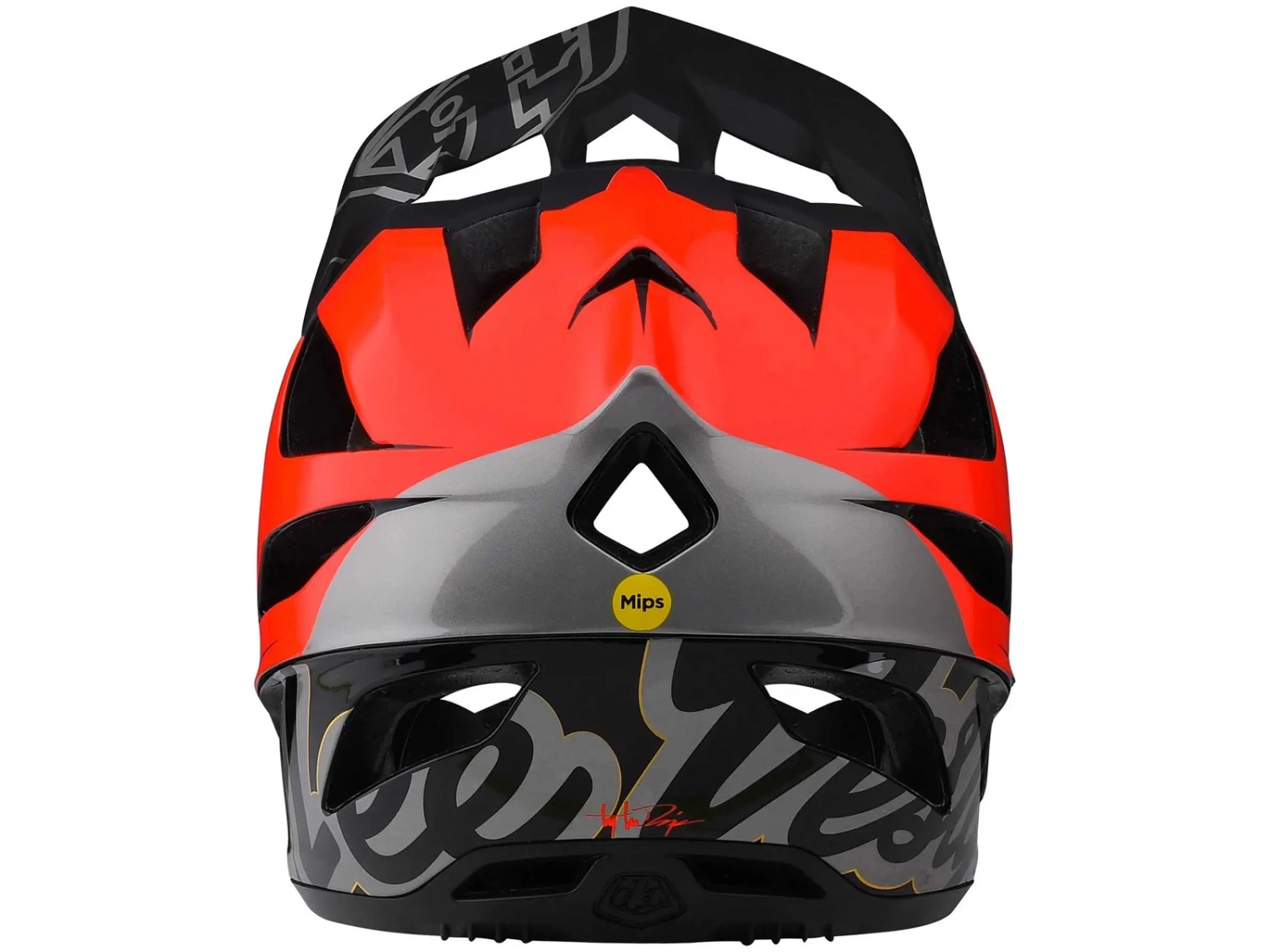 TROY LEE DESIGNS Stage MIPS Nova Casque VTT Glow Red 6 TROY LEE DESIGNS Stage MIPS Nova Casque VTT Glow Red – Image 4