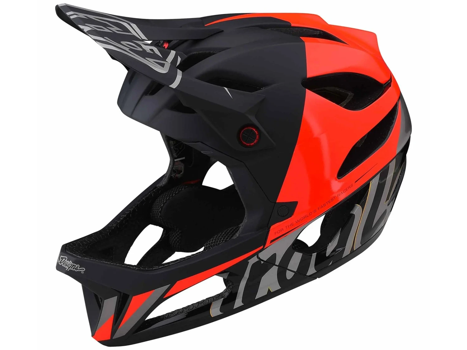 TROY LEE DESIGNS Stage MIPS Nova Casque VTT Glow Red 9 TROY LEE DESIGNS Stage MIPS Nova Casque VTT Glow Red – Image 7
